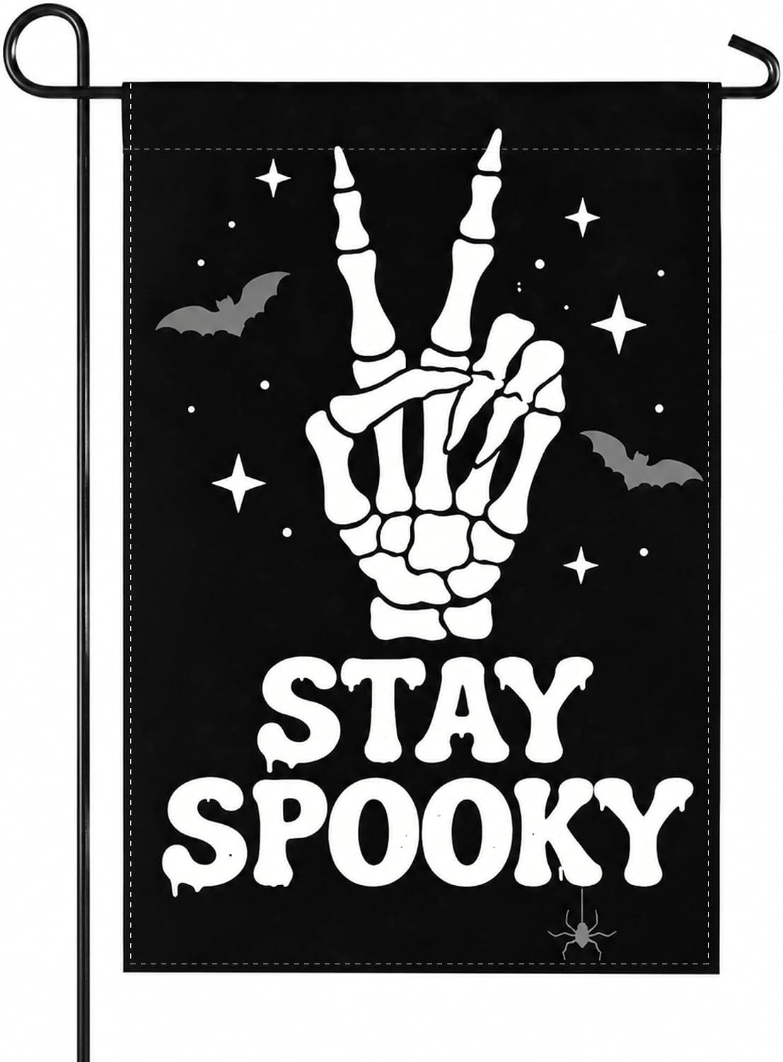Halloween Decorations - Stay Spooky Halloween Garden Flag Halloween Decorations - Stay Spooky Halloween Garden Flag