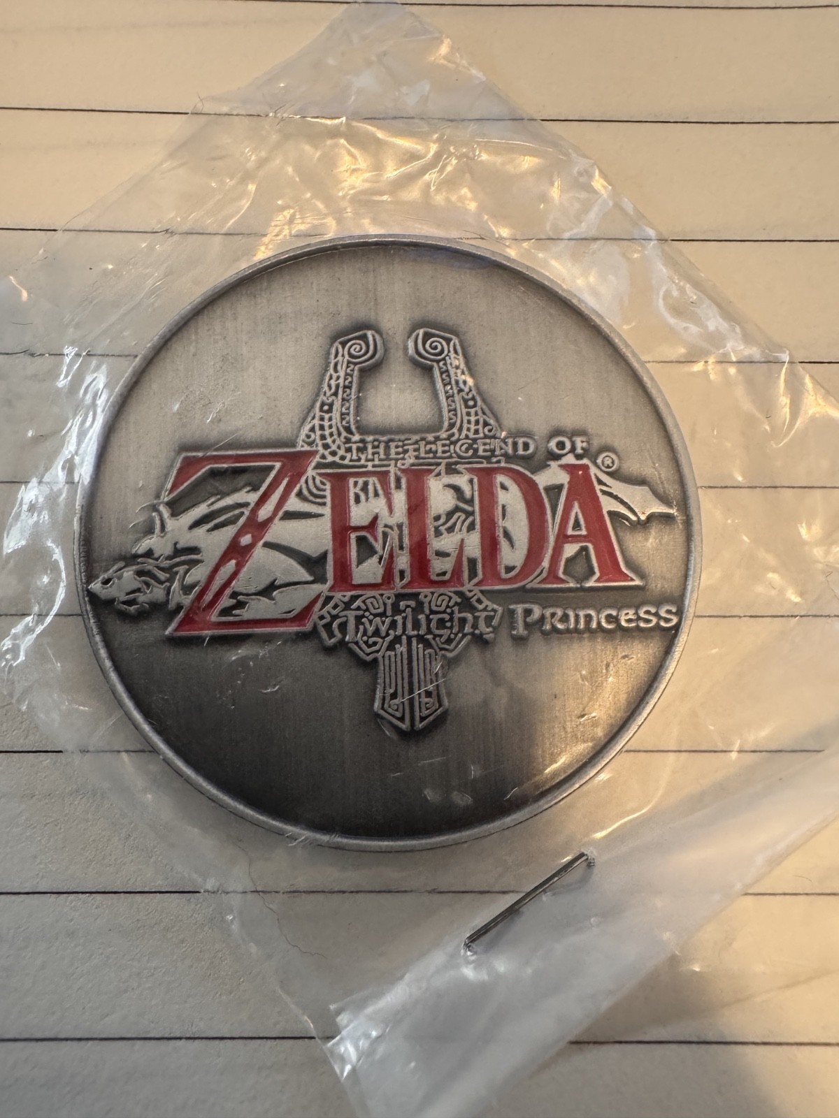 LEGEND OF ZELDA Twilight Princess Promo Coin 2005 SDCC SEALED Rare NEW comic con LEGEND OF ZELDA Twilight Princess Promo Coin 2005 SDCC SEALED Rare NEW comic con