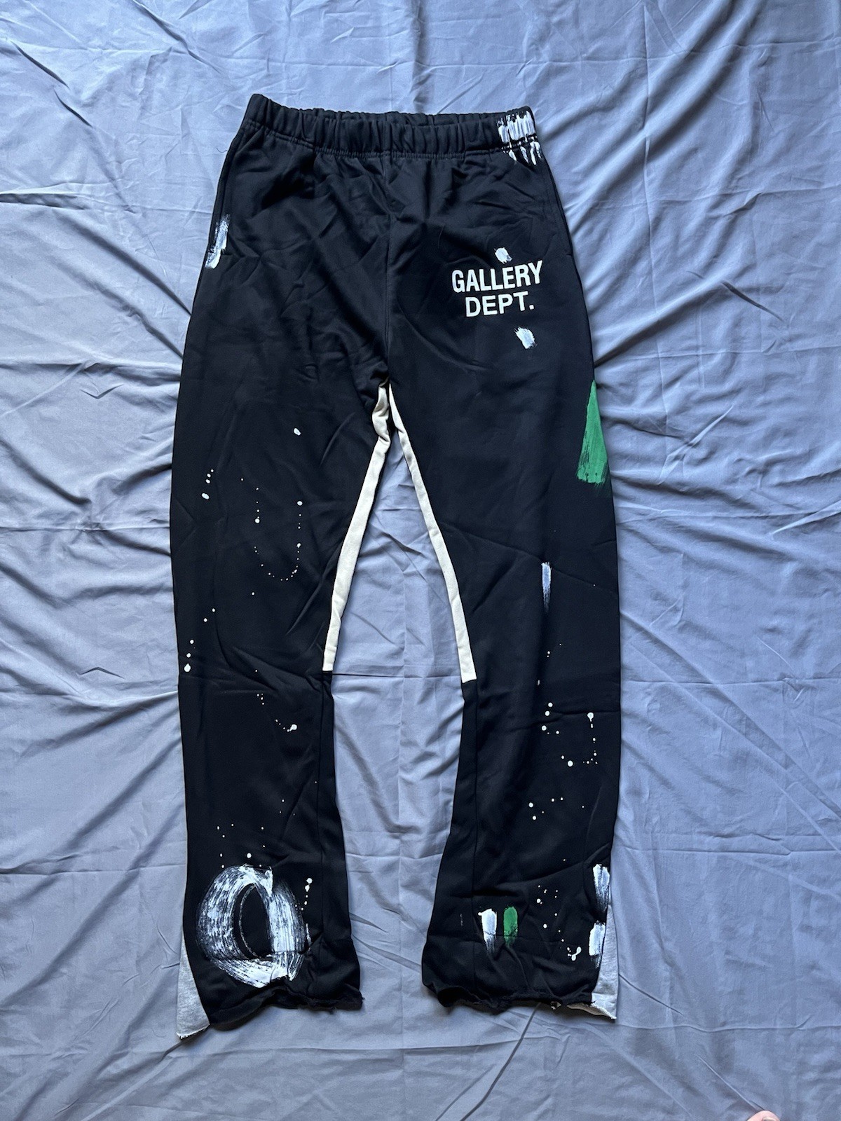 Gallery Dept Black Paint Splatter Sweatpants Sizes S,M,L,XL High Quality New