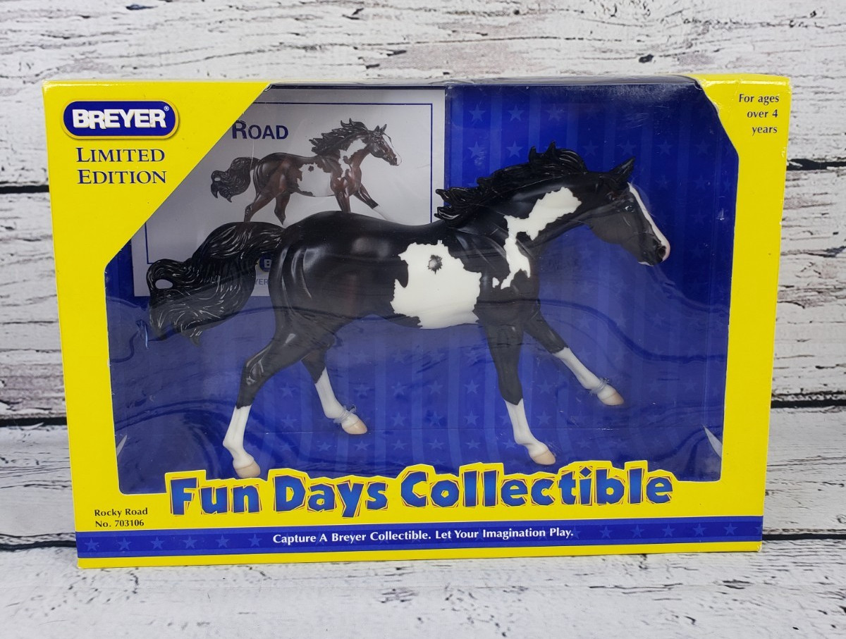 New Breyer #703106 Rocky Road  2006 Breyer Fun Days Quarter Horse Stallion NIB