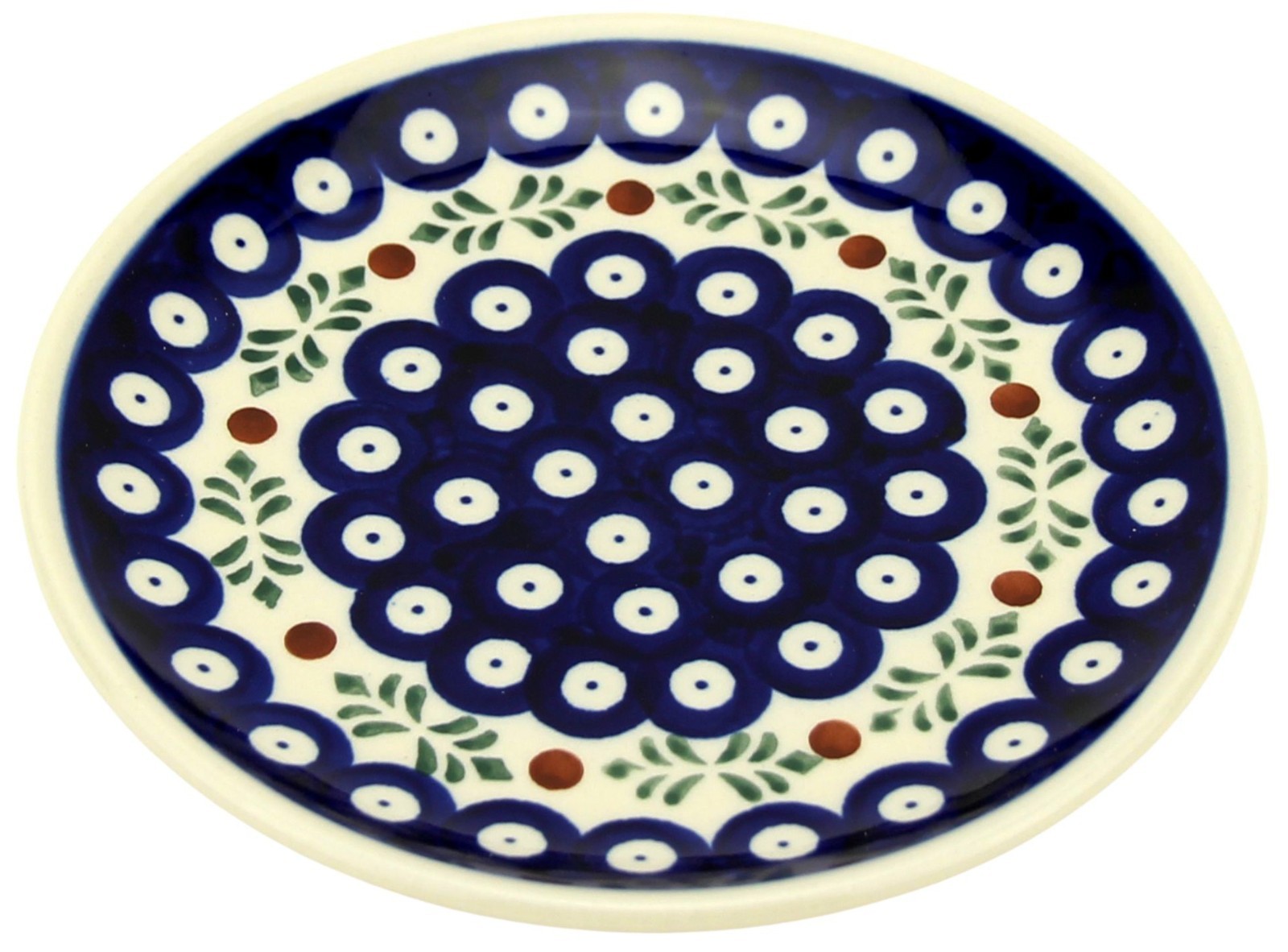 Polish Pottery Dessert Plate 6.5\