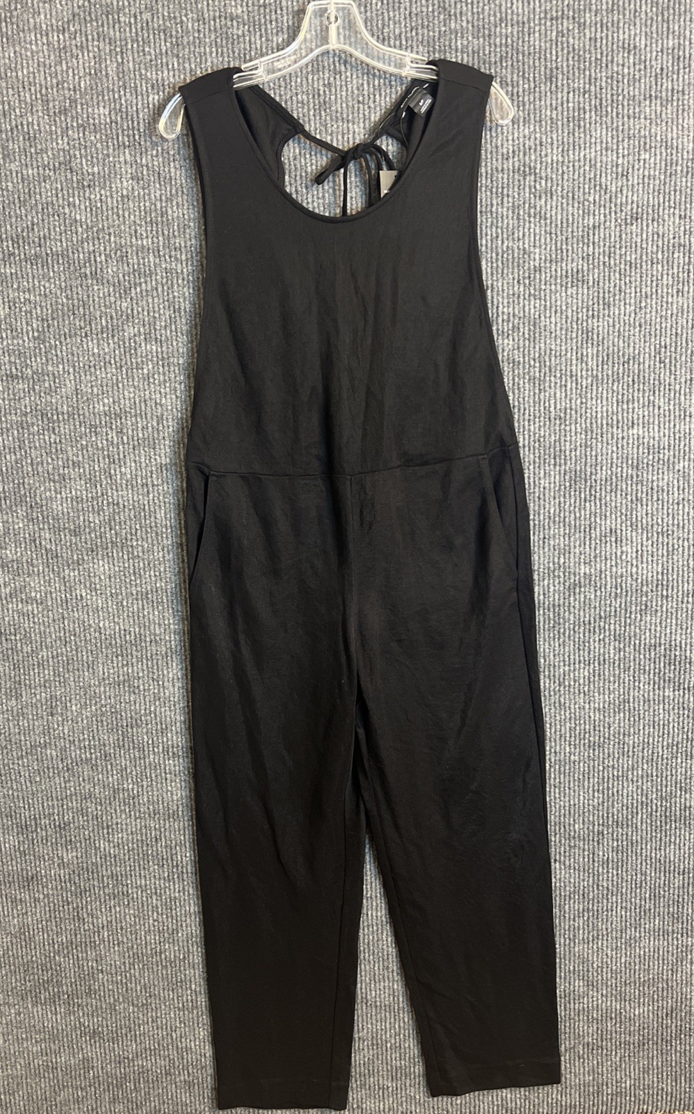Club Monaco Women\'s Layerable Knit Jumpsuit Size Small Black Sleeveless New Club Monaco Women\'s Layerable Knit Jumpsuit Size Small Black Sleeveless New
