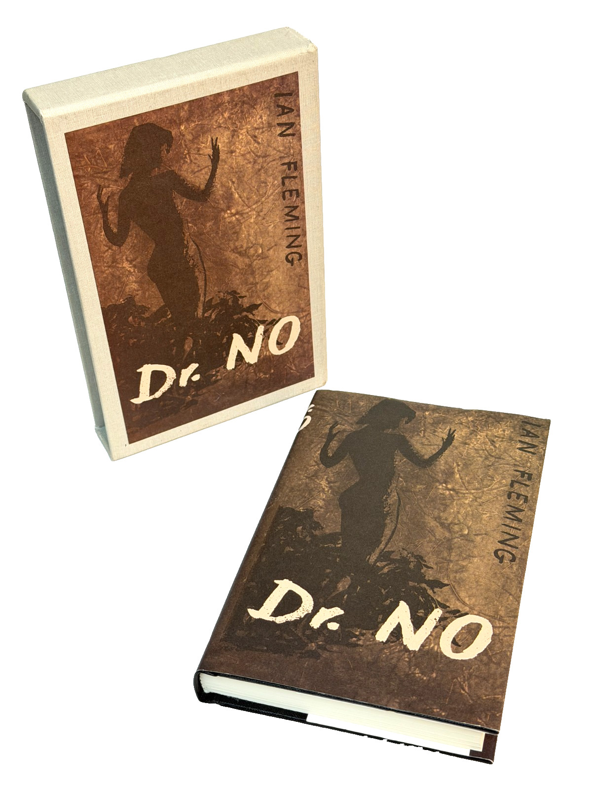 Ian Fleming DR. NO First Edition Library FEL Facsimile HC DJ Slipcase Excellent