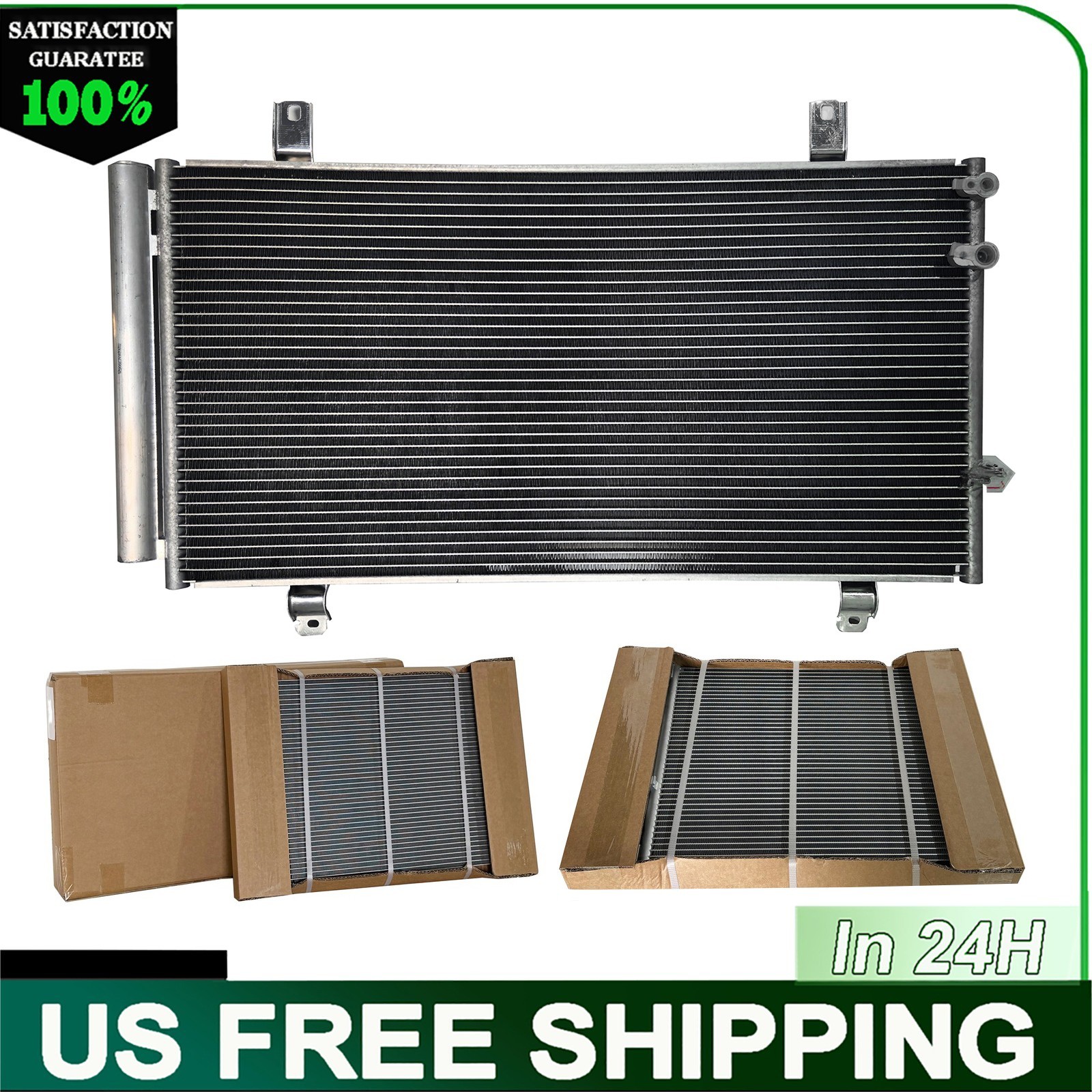 A/C Condenser For 2012-2017 Toyota Camry 2013-2018 Avalon Lexus ES350 TO3030323