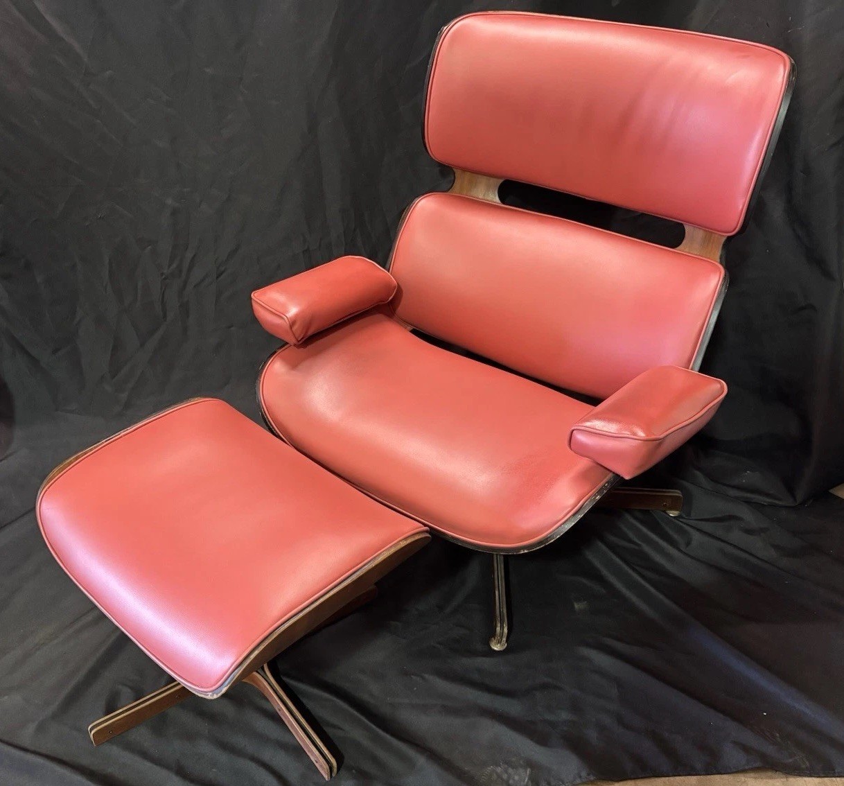 MR CHAIR PLYCRAFT George MULHAUSER LOUNGE CHAIR & OTTOMAN Mid Century Modern MCM MR CHAIR PLYCRAFT George MULHAUSER LOUNGE CHAIR & OTTOMAN Mid Century Modern MCM
