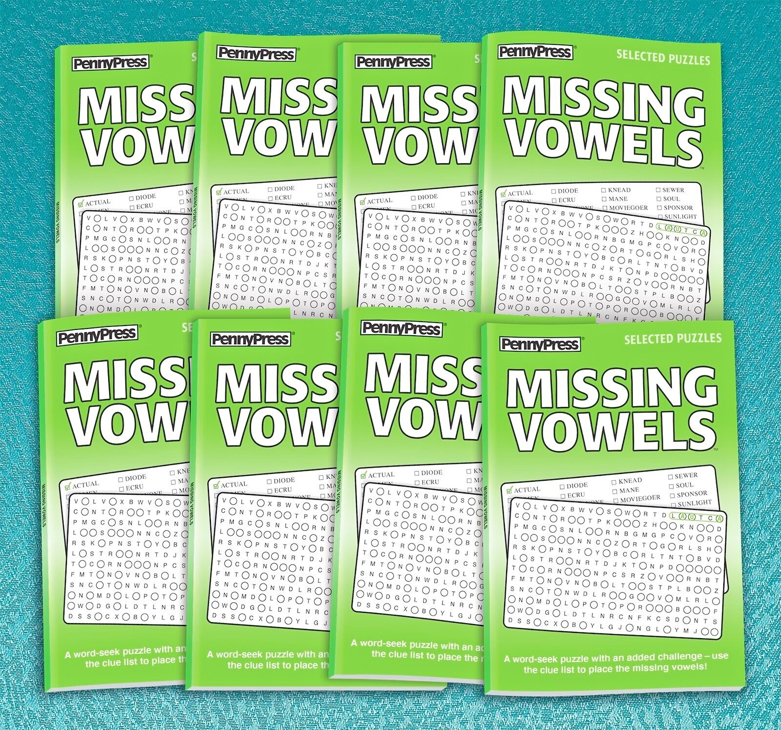 Penny Press Missing Vowels Pack 8 Penny Press Missing Vowels Pack 8
