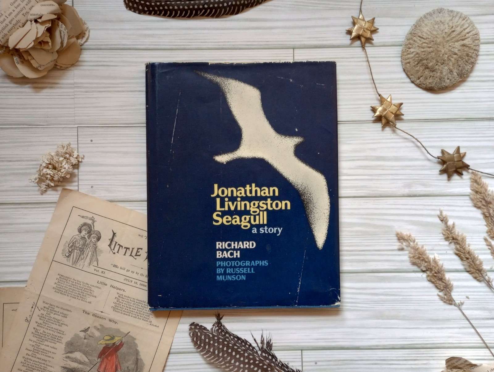 Jonathan Livingston Seagull by Richard Bach First Edition/Dust Jacket 1970 Jonathan Livingston Seagull by Richard Bach First Edition/Dust Jacket 1970