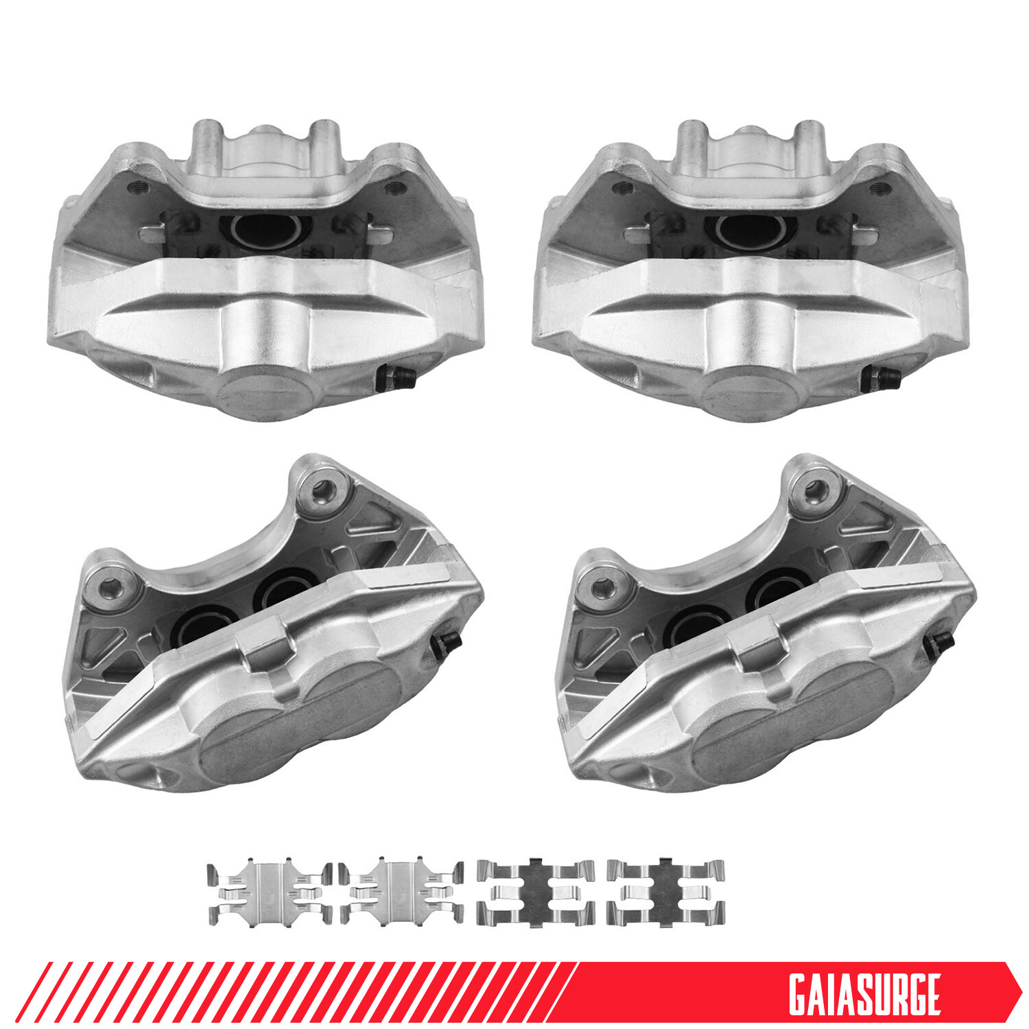 4x Front & Rear Brake Caliper for Nissan 370Z Infiniti G37 M56 FX50 Q50 Q60 QX70