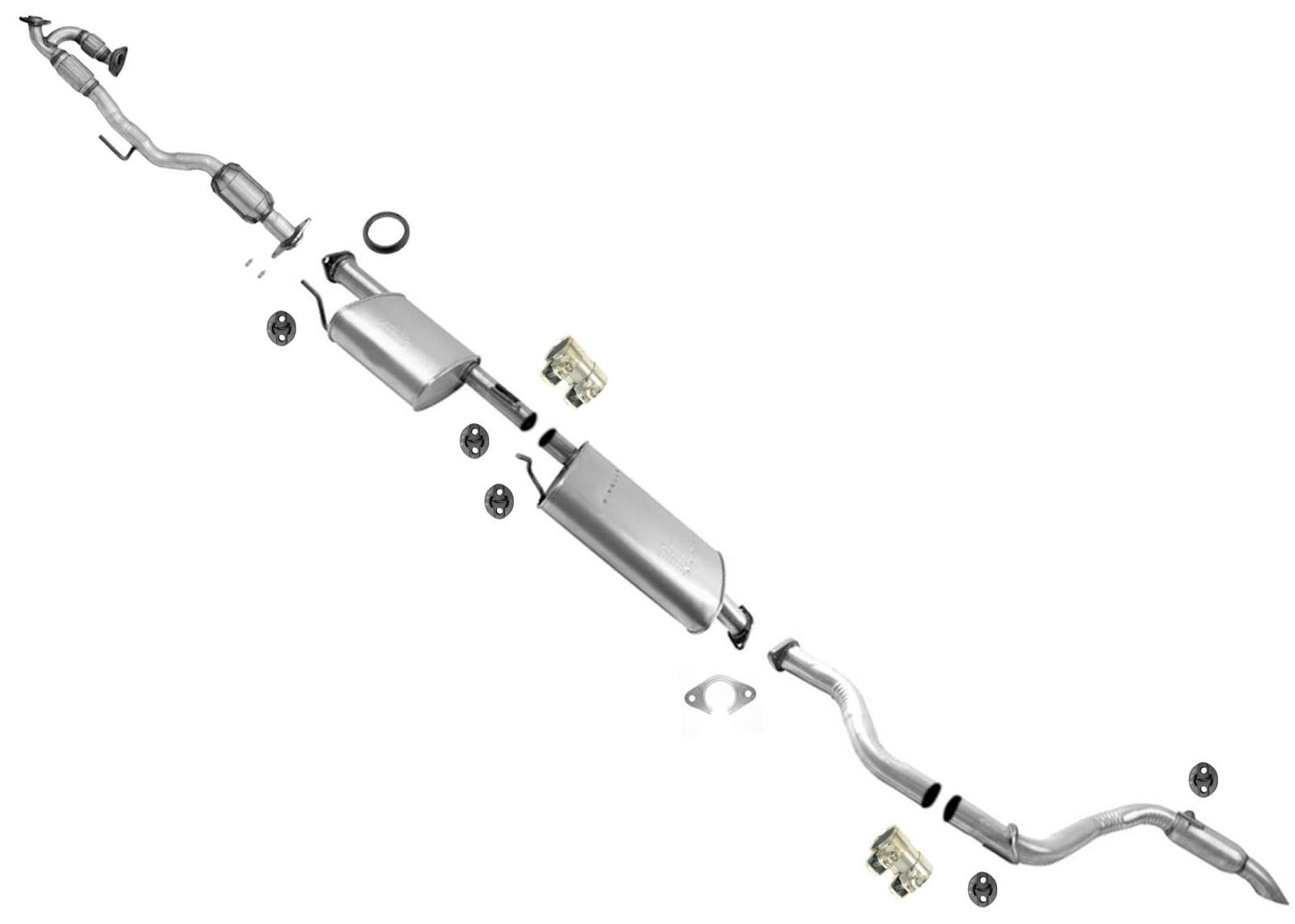 Middle Resonator Assembly & Tail Pipe Fits Nissan Pathfinder 2013-2018 3.5L