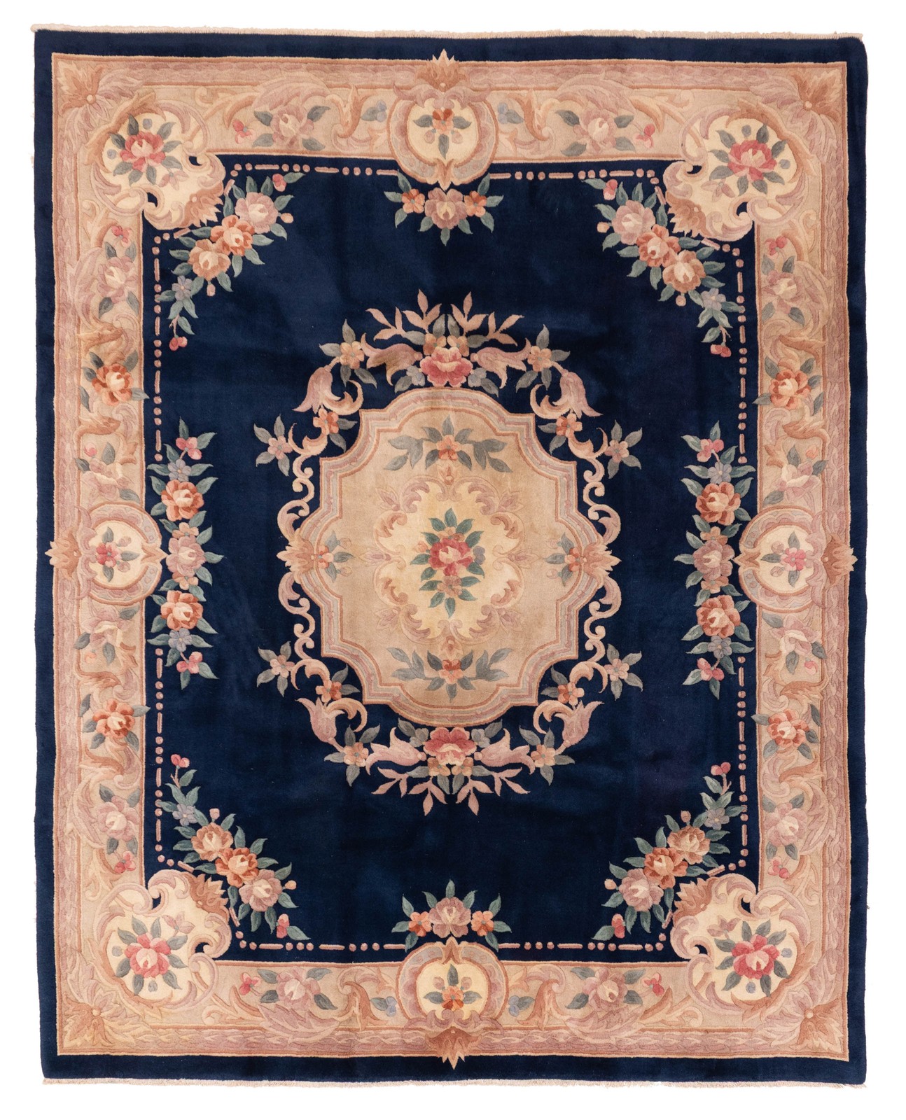 Traditional Vintage Hand-Knotted Area Rug 8'2