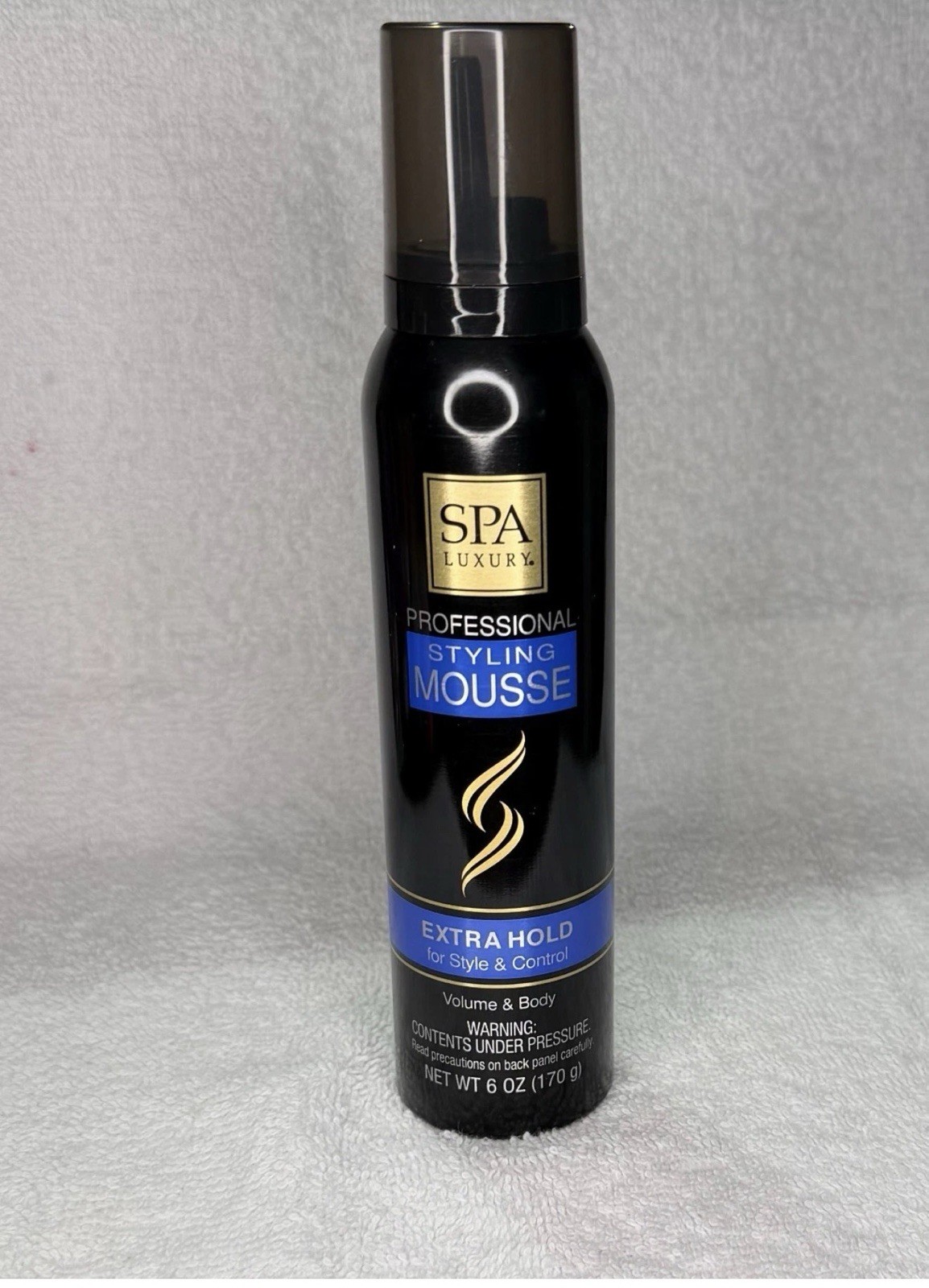 SPA Luxury Styling Hair Styling Mousse Extra Hold Volume Body Control 6oz