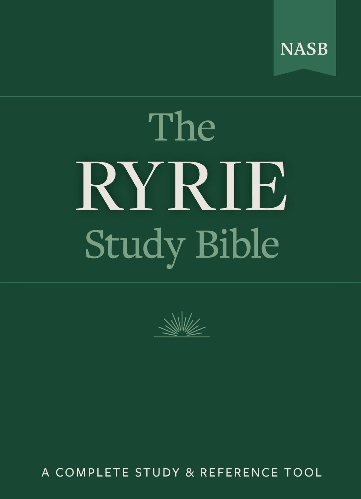 The Ryrie NAS Study Bible Hardcover Red Letter Indexed (New American Standar...