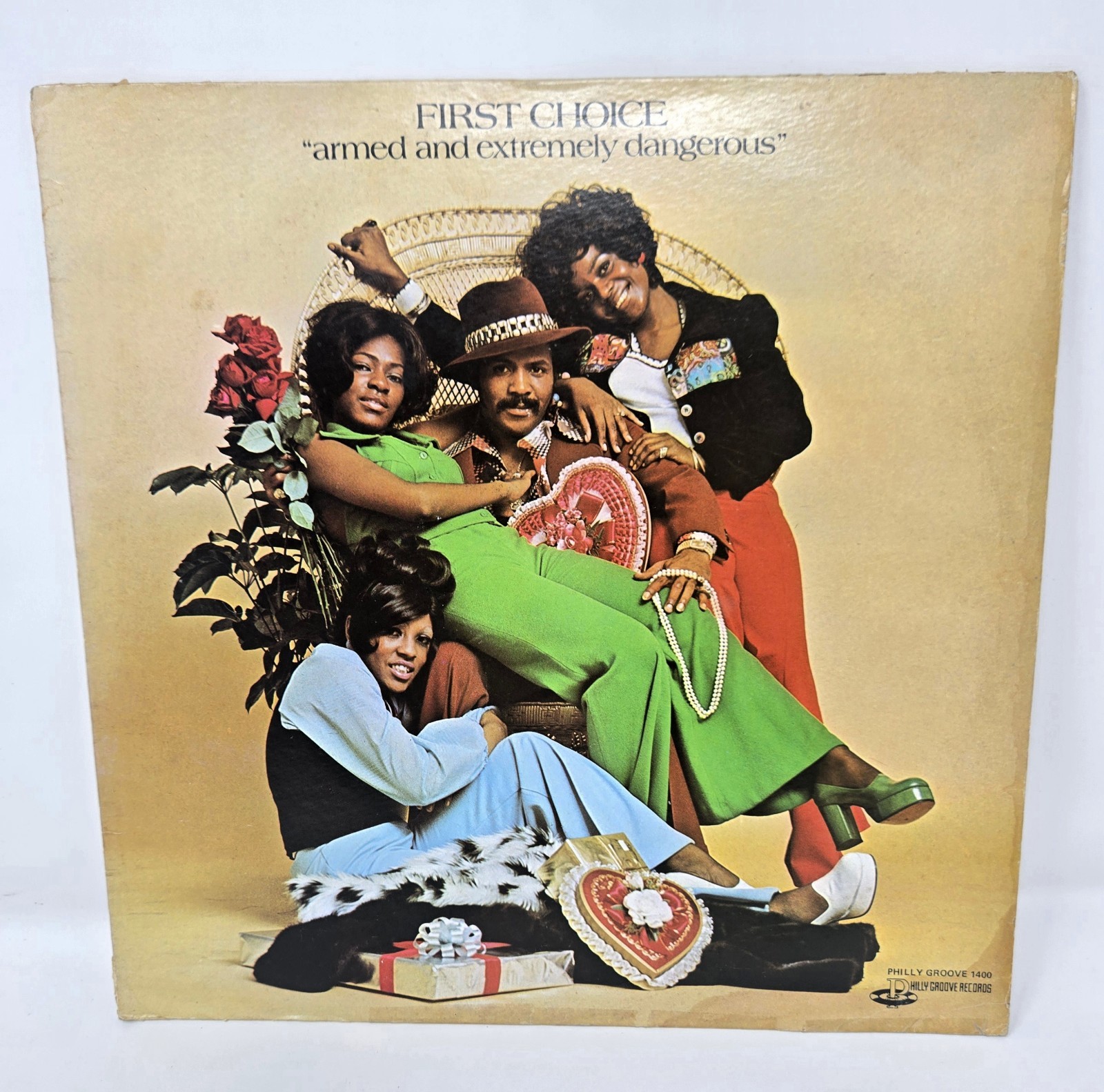 First Choice  - Armed And Extremely Dangerous LP 1973 Philly Groove PG 1400 VG+