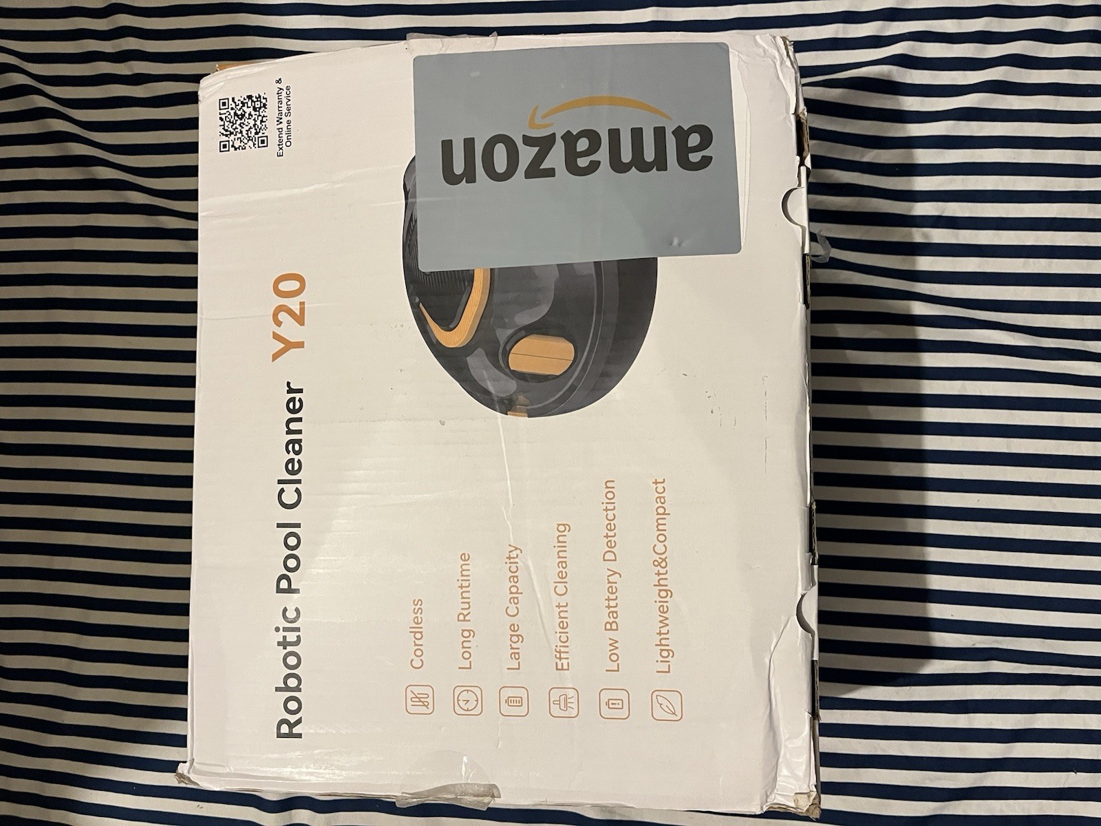 Y20 Cordless Robotic Pool Cleaner New Sealed In Box USA Y20 Cordless Robotic Pool Cleaner New Sealed In Box USA