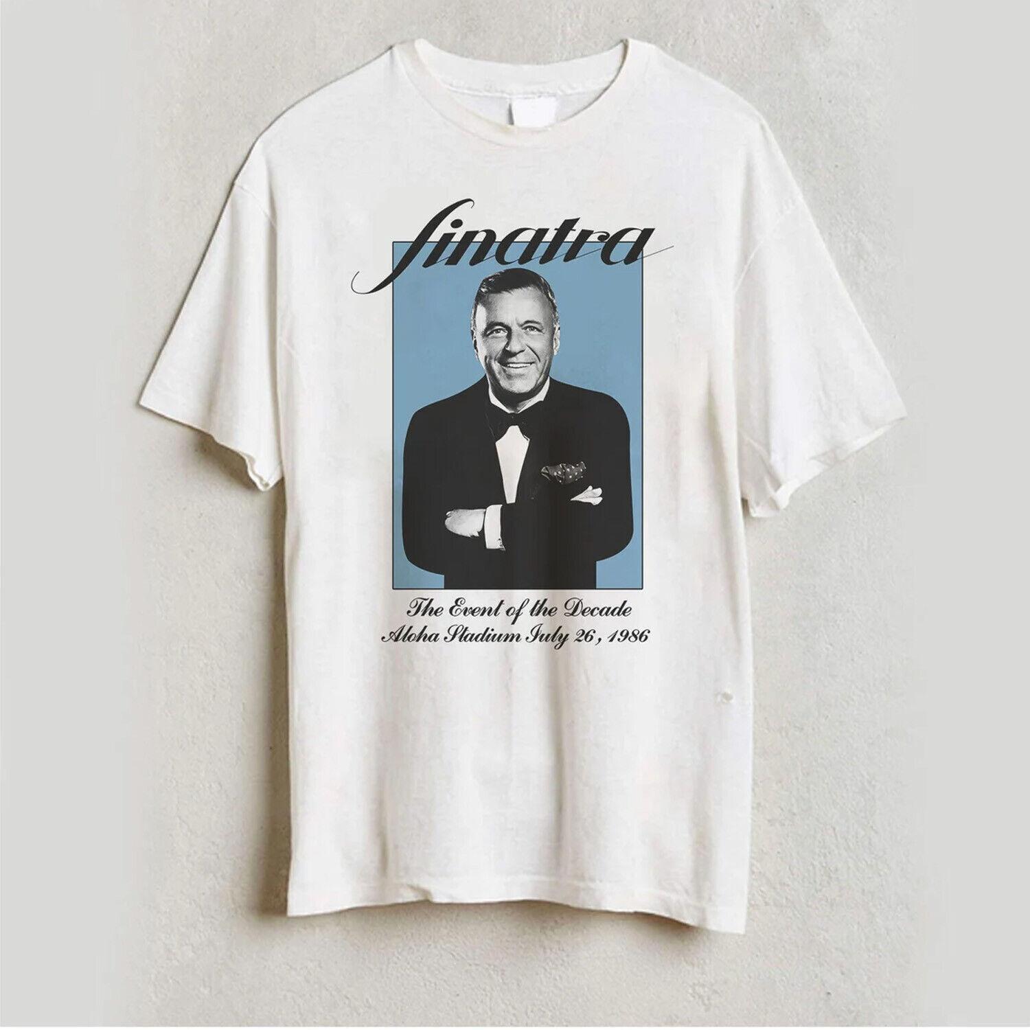 Best Vtg Frank Sinatra 1986 Hailey Baldwin Frank Sinatra Tee Shirt