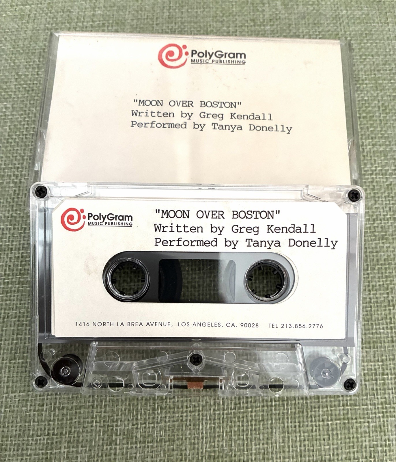 Tanya Donelly         **PROMO CASSETTE**       Moon Over Boston - 1997