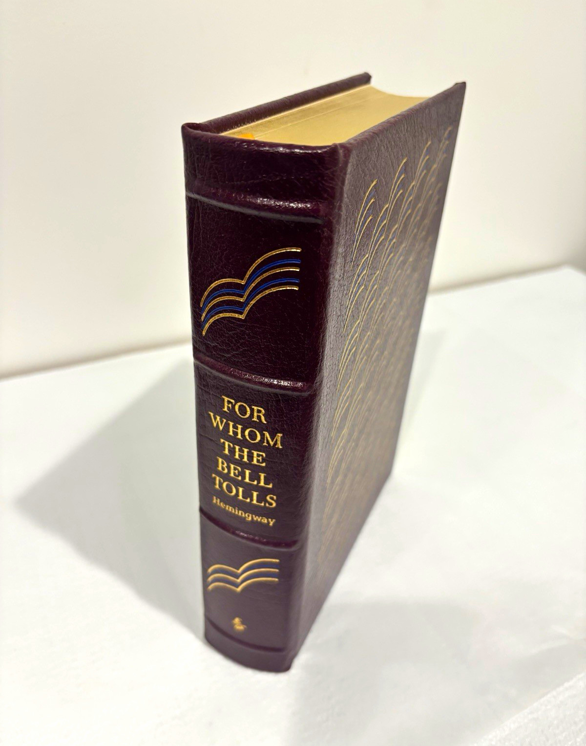 Easton Press FOR WHOM THE BELL TOLLS Ernest Hemingway Multi-Color Leather MINT
