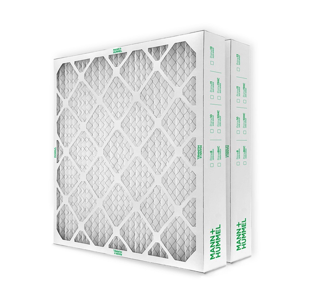 20x20x4 MERV 8 Air Filters for AC & Furnace.   2 Pack (Actual Depth: 3-3/4