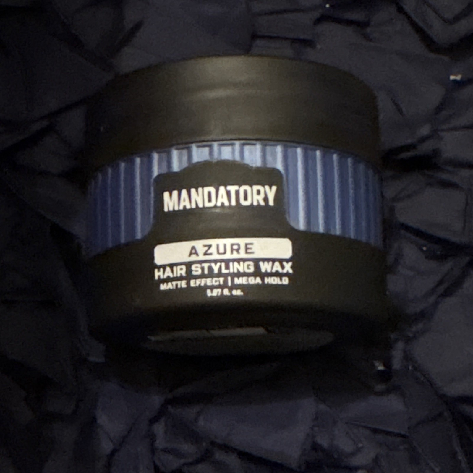 Mandatory Azure Hair Wax Matte/Natural Look Mega Hold 5.07 fl oz Mandatory Azure Hair Wax Matte/Natural Look Mega Hold 5.07 fl oz