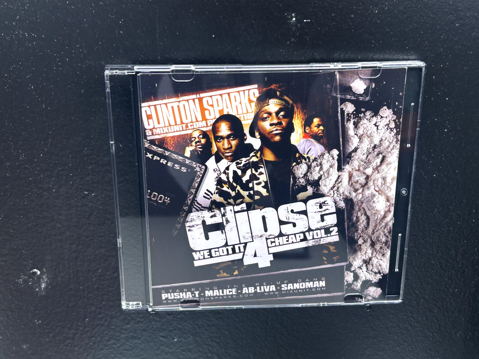 CLINTON SPARKS THE CLIPSE WE GOT IT 4 CHEAP VOL 2 PROMO MIXTAPE MIX CD