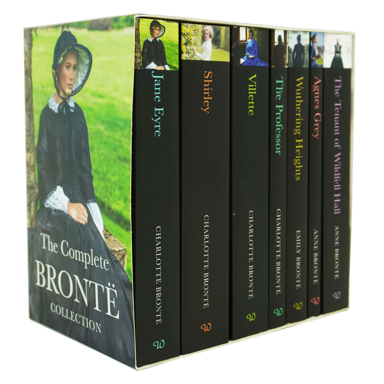 Bronte Sisters Collection 7 Books Set by Charlotte Bronte - Fiction - Paperback