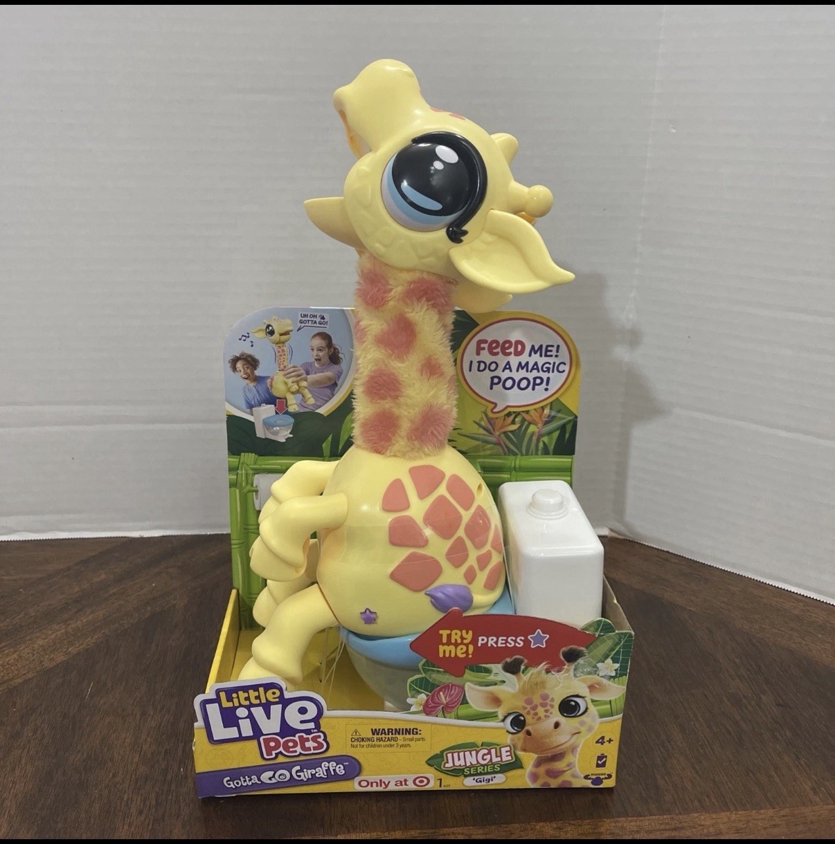 Little Live Pets Gotta Go Giraffe Gigi Interactive Plush Toy New In Box Little Live Pets Gotta Go Giraffe Gigi Interactive Plush Toy New In Box