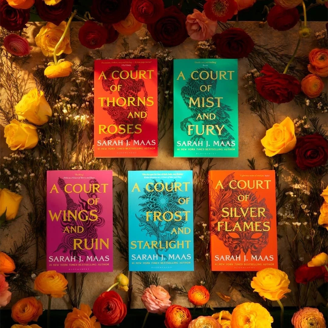 Sarah J. Maas 5 Books Collection Set A Court of Thorns and Roses Series Paperbac
