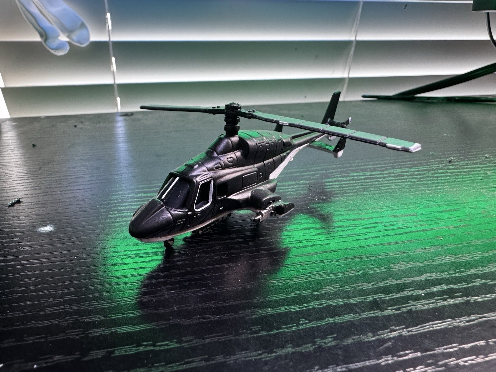ERTL Airwolf Helicopter 1984 Diecast Refinished ERTL Airwolf Helicopter 1984 Diecast Refinished