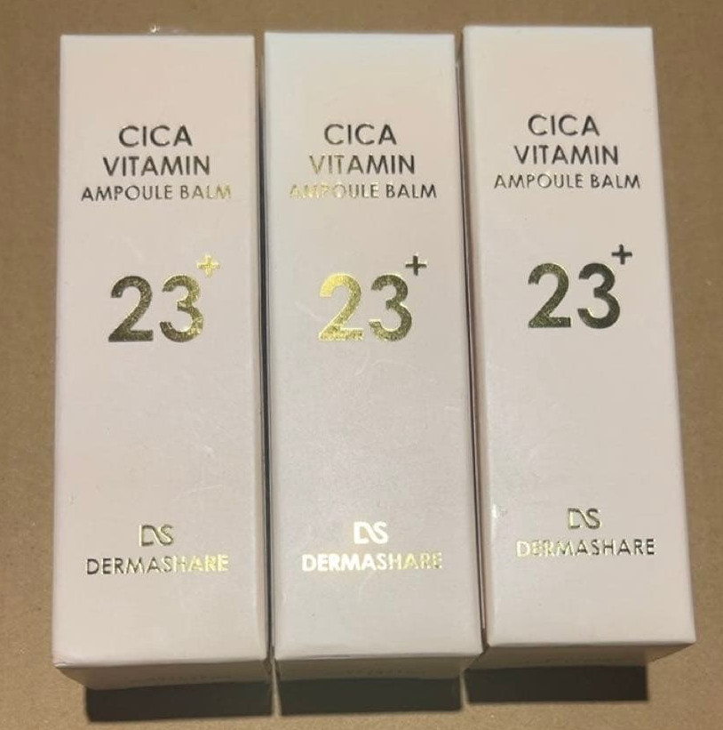 Dermashare Cica Vitamin Ampoule Balm 11g X 3EA, Moisturizing,Firming, K-Beauty Dermashare Cica Vitamin Ampoule Balm 11g X 3EA, Moisturizing,Firming, K-Beauty