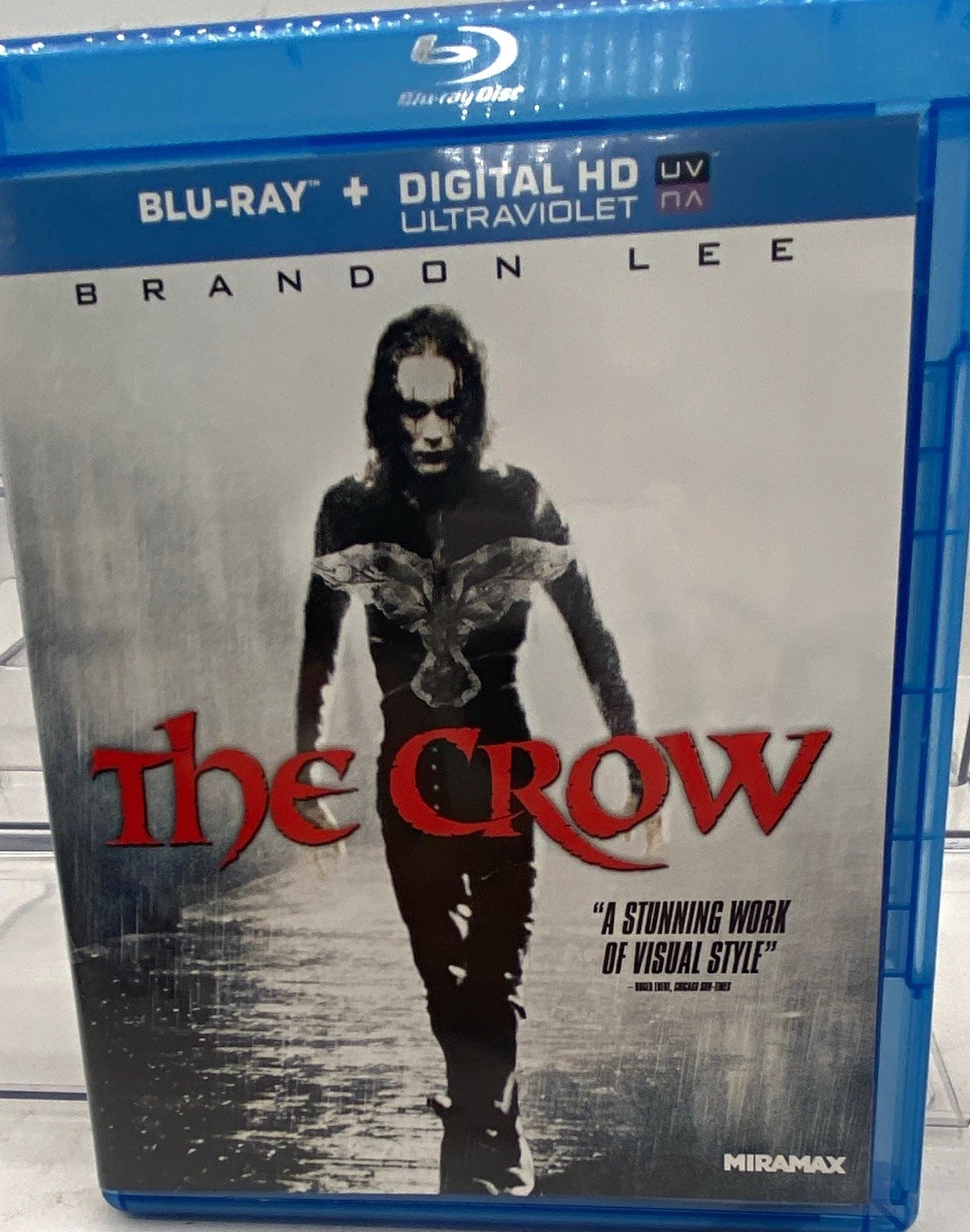 Miramax The Crow Blu-ray + Digital HD + Ultraviolet Brandon Lee Alex Proyas