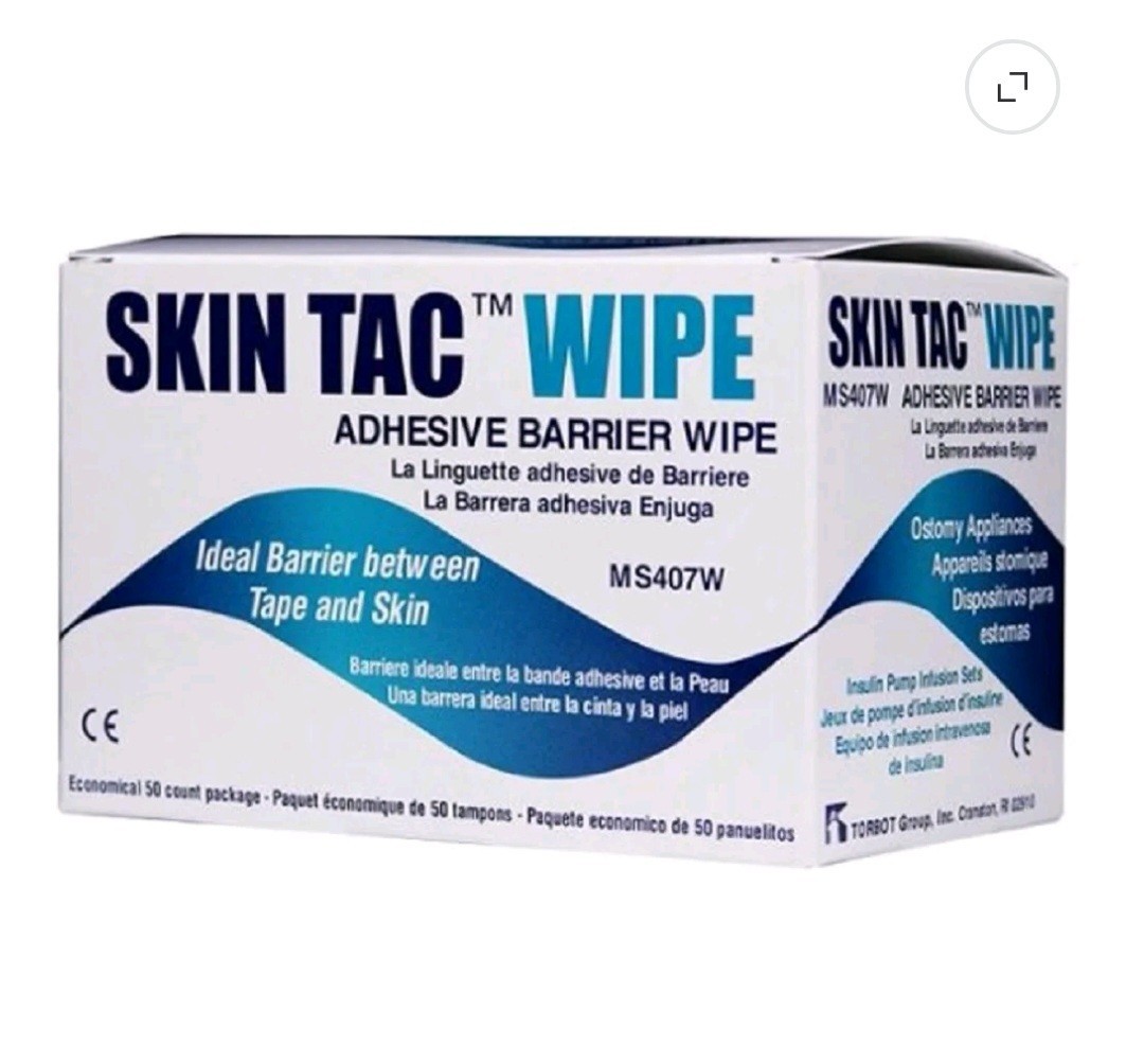 Torbot MS407W Skin-Tac Adhesive Barrier Wipes - 50 Per Box $14.00 Each Torbot MS407W Skin-Tac Adhesive Barrier Wipes - 50 Per Box $14.00 Each