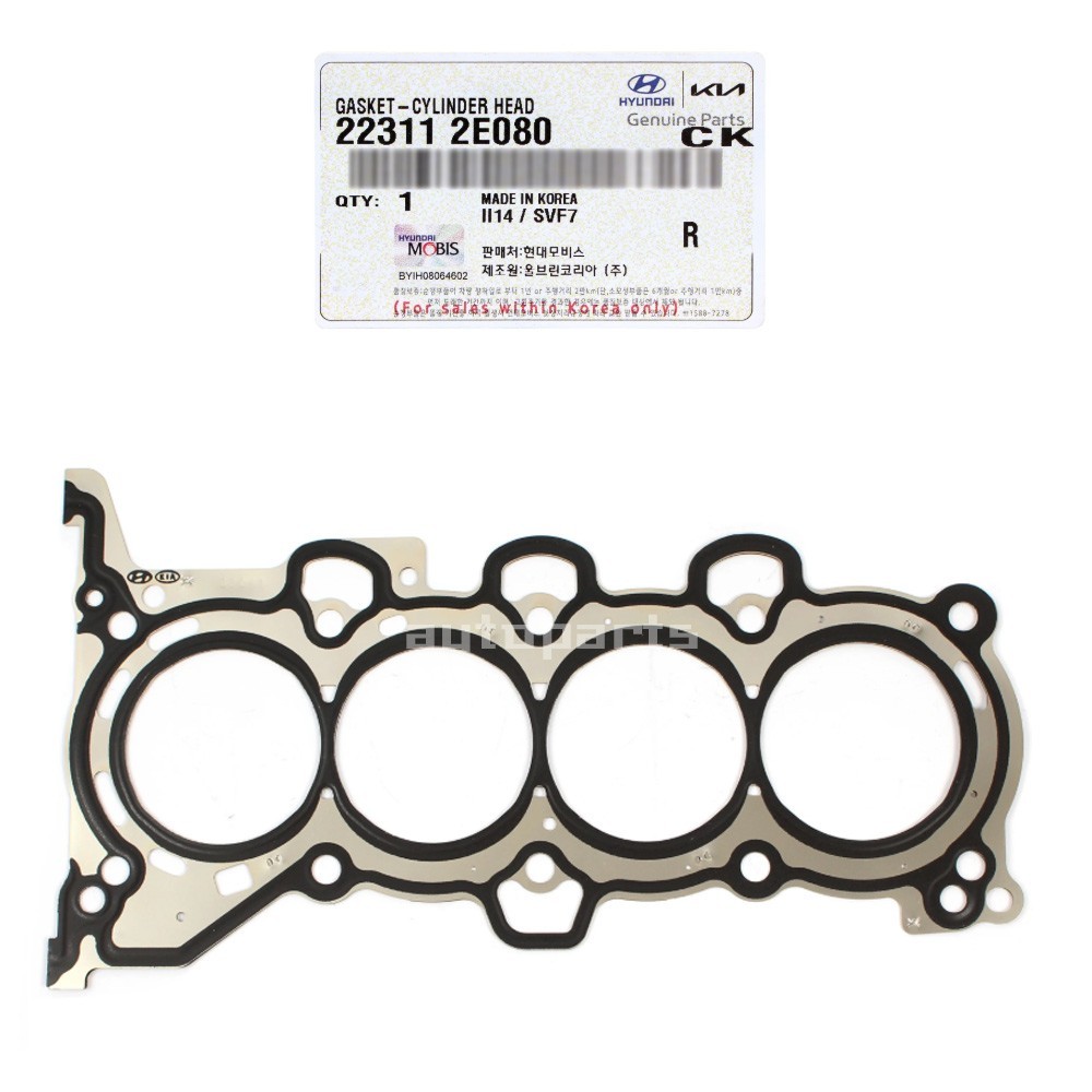 Genuine 223112E080 Head Gasket For Elantra Tucson Forte 1.8L 2.0L 2014-2018