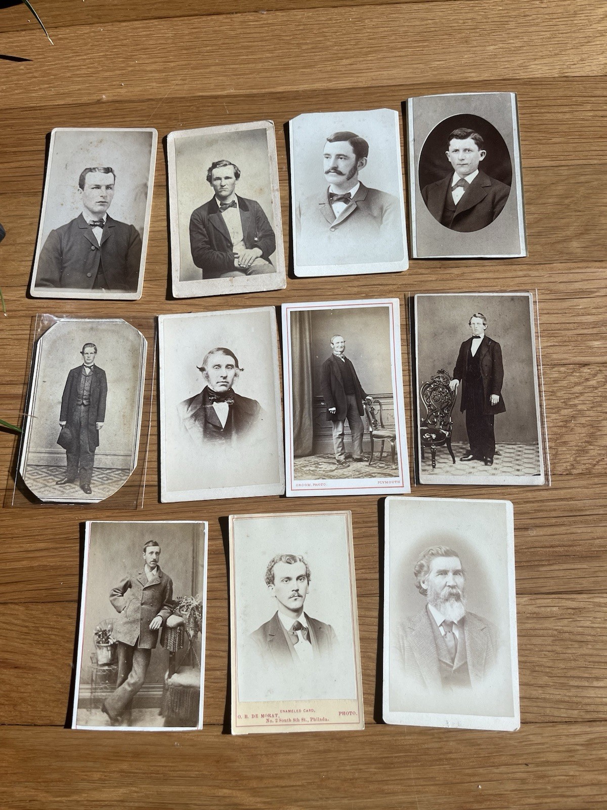 CDV lot 11 antique photos Civil War era New Bedford NYC Geneva Plymouth Utica CDV lot 11 antique photos Civil War era New Bedford NYC Geneva Plymouth Utica