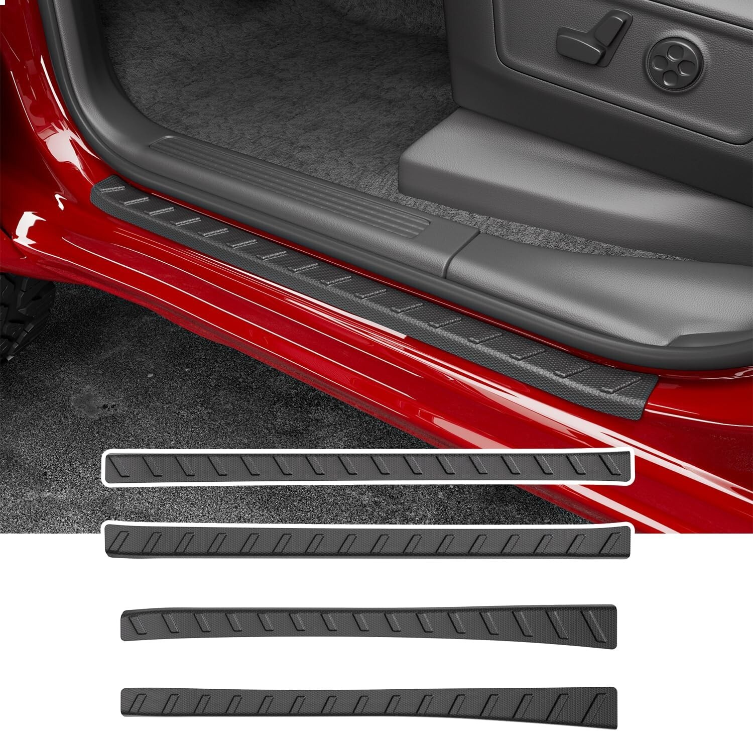 For 2019-2025 Dodge RAM 1500 Car Sill Guard Door Sill Protector Door Protector For 2019-2025 Dodge RAM 1500 Car Sill Guard Door Sill Protector Door Protector