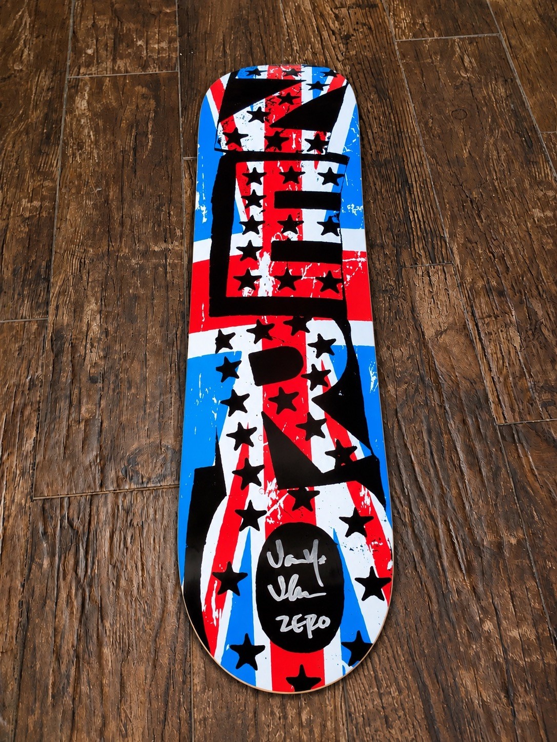 Zero ‘UK PUNK’ Deck Signed By Jamie Thomas Zero ‘UK PUNK’ Deck Signed By Jamie Thomas
