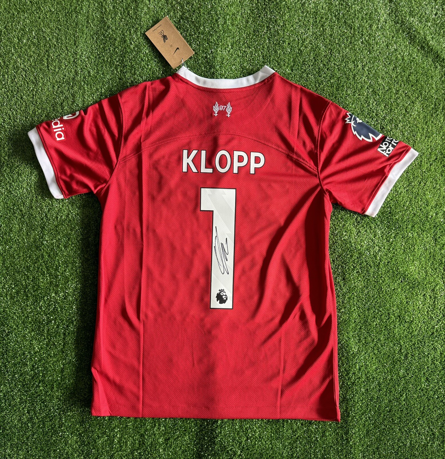 Jürgen Klopp Liverpool 2023/2024 Signed Home Shirt 