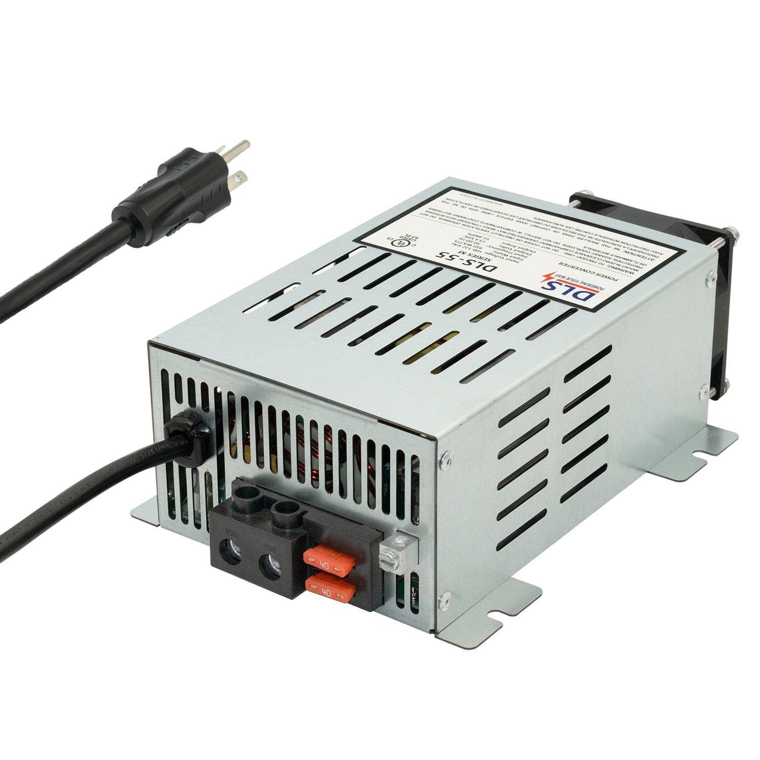 DLS55 55 Amp Power Converter/Battery Charger DLS-55 Power Supply DLS55 55 Amp Power Converter/Battery Charger DLS-55 Power Supply