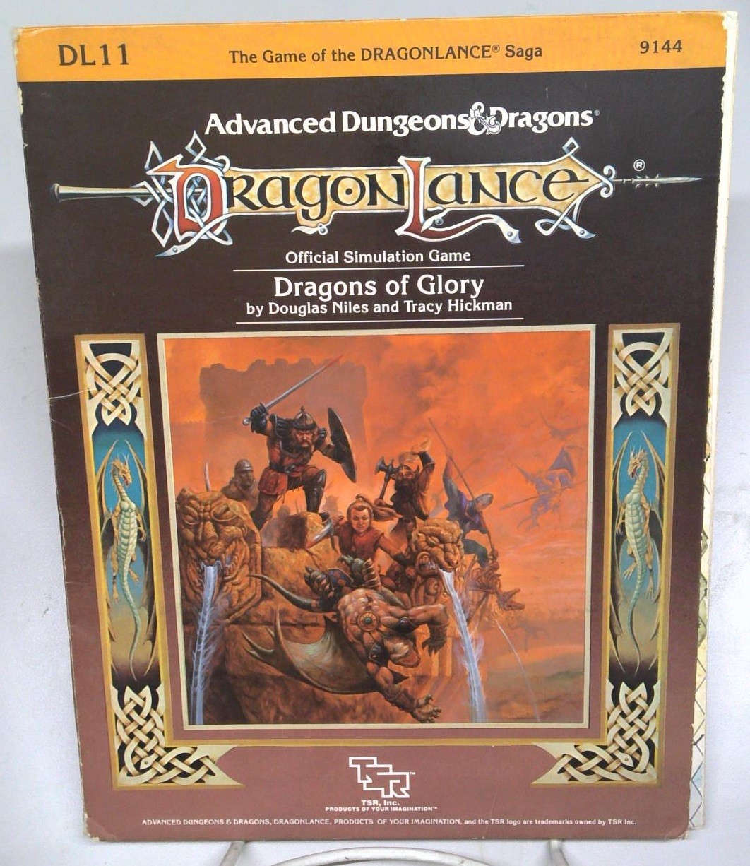 Advanced Dungeons & Dragons 1st Edition DL11 Dragons of Glory (No counters) Advanced Dungeons & Dragons 1st Edition DL11 Dragons of Glory (No counters)