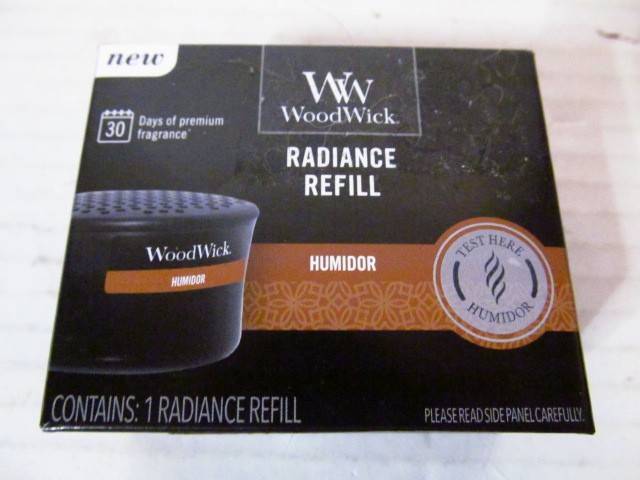 WoodWick Radiance Refill: Humidor, Black Cherry, Sea Salt, Driftwood or Fireside