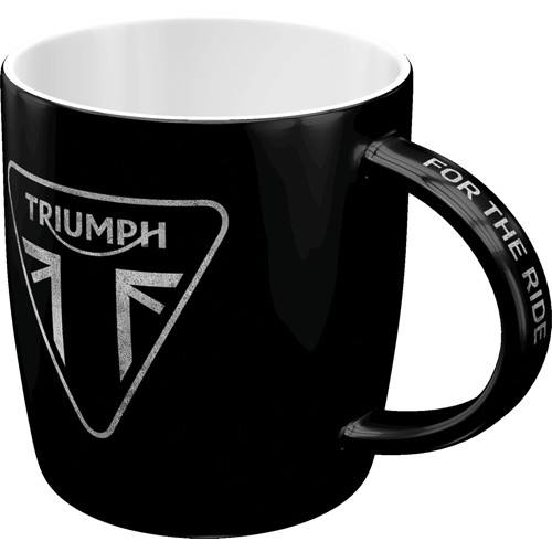TRIUMPH Legendary Original Motorcycles Mug, Black & White MLMA26910 TRIUMPH Legendary Original Motorcycles Mug, Black & White MLMA26910