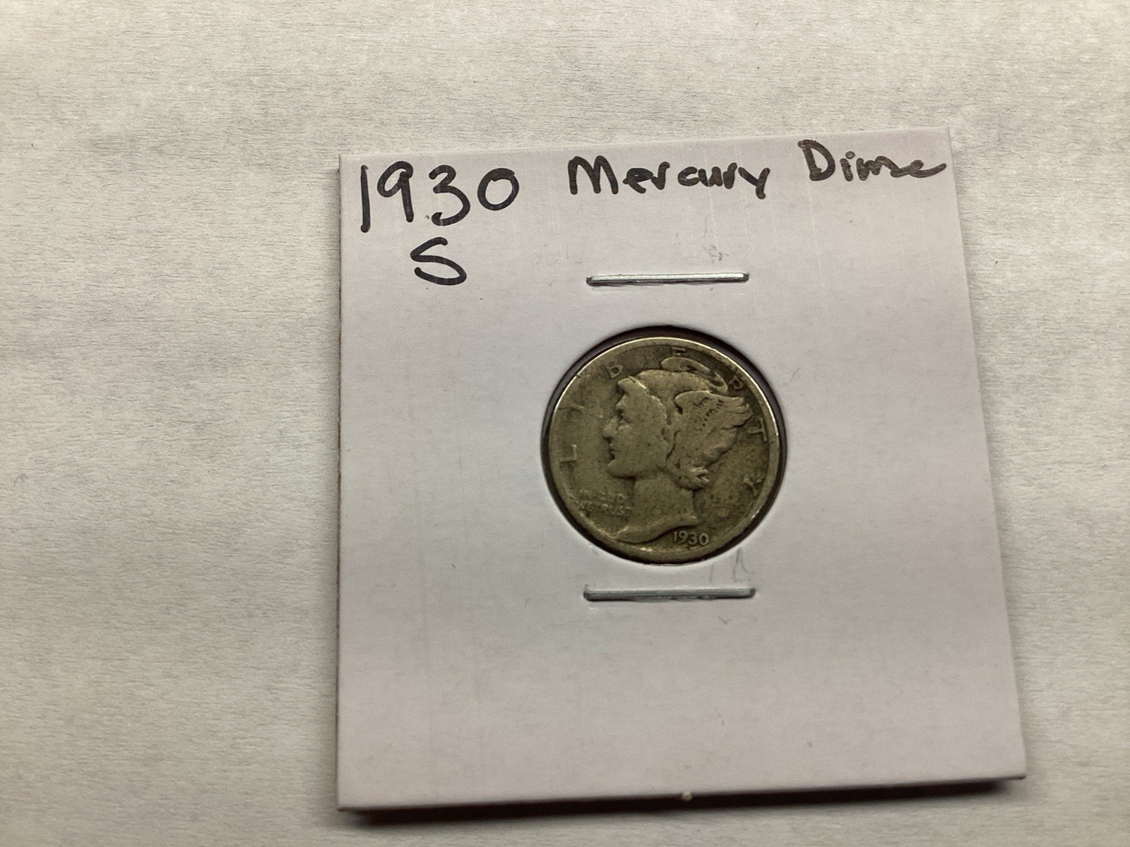 1930 S Mercury Silver Dime Key Date  from San Francisco Mint 032425 15re