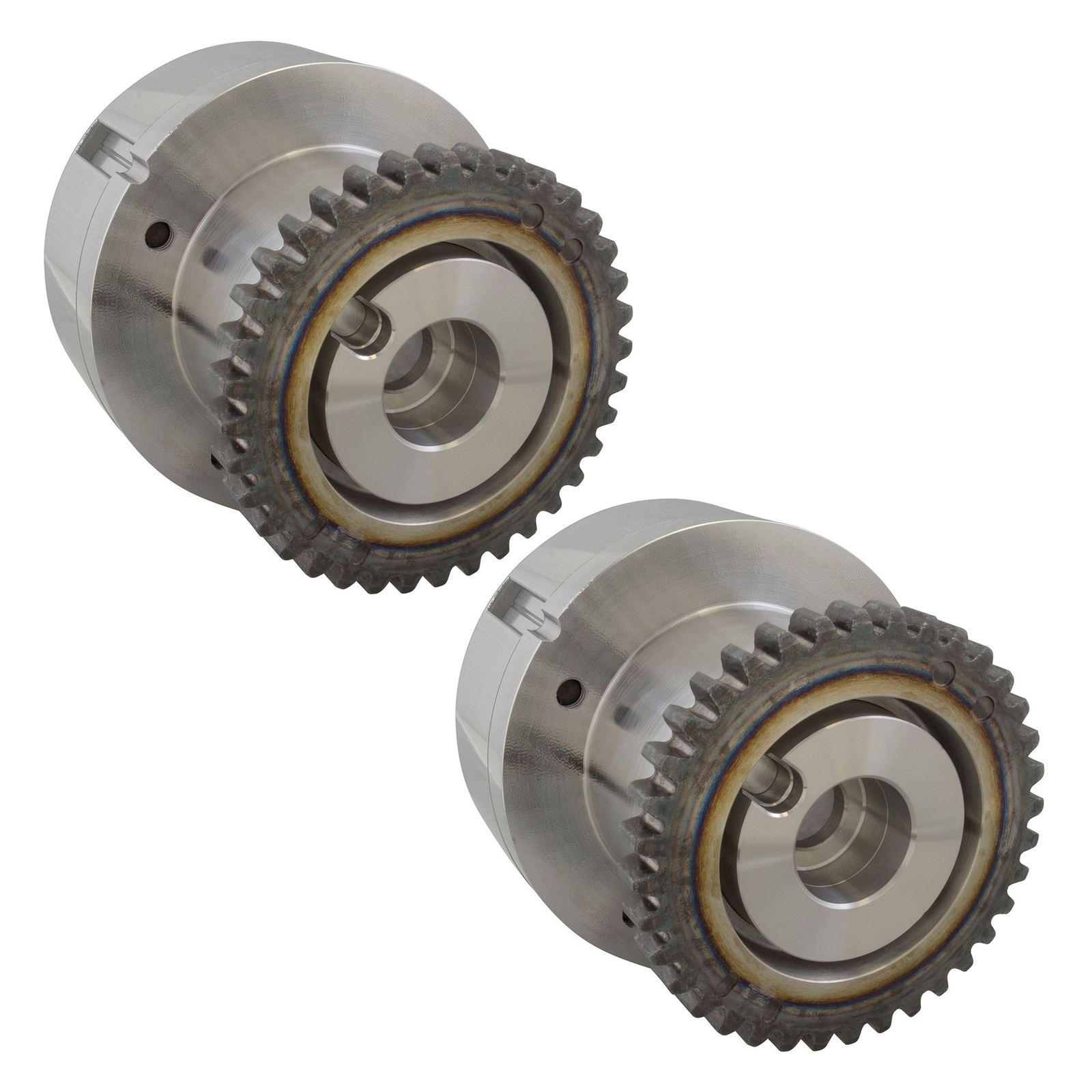 Hitachi OEM Pair Set of 2 Exhaust Engine VVT Sprocket For Infiniti Nissan 3.5 V6