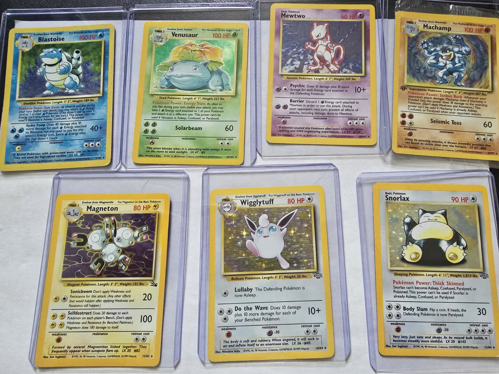 Pokemon Holographic Ungraded 11/64,10/102,11/62,2/102,16/64,8/102,15/102 Pokemon Holographic Ungraded 11/64,10/102,11/62,2/102,16/64,8/102,15/102