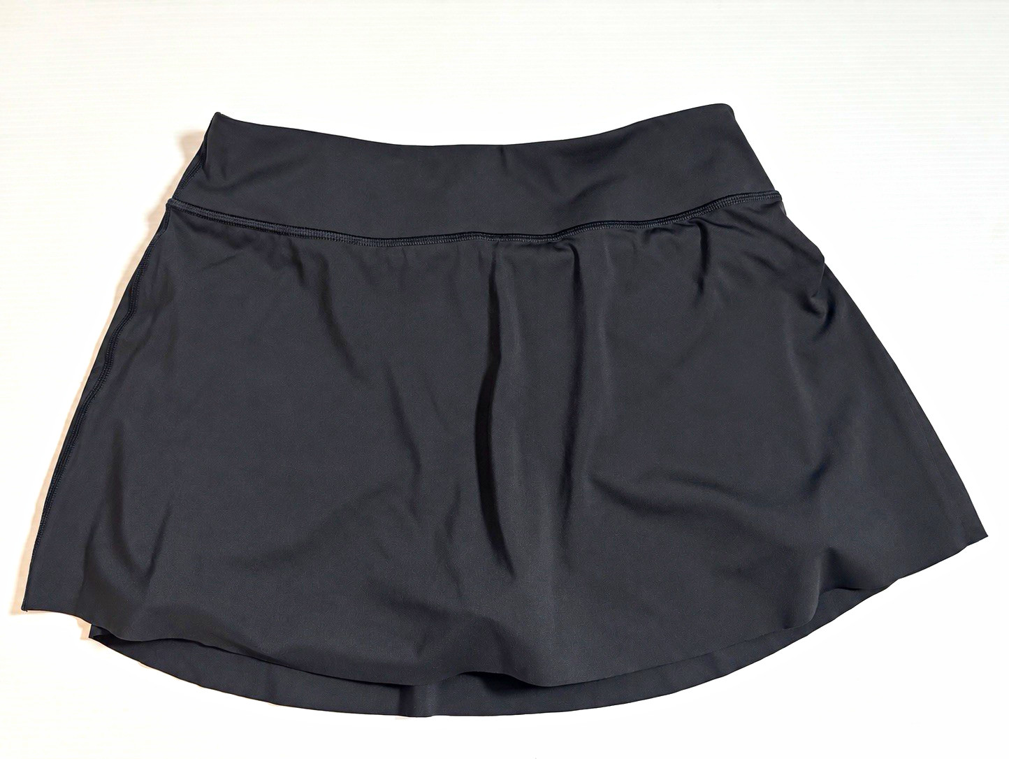 Athleta Ace Advantage Women’s Tennis Skort Pull-On Stretch Black Size M