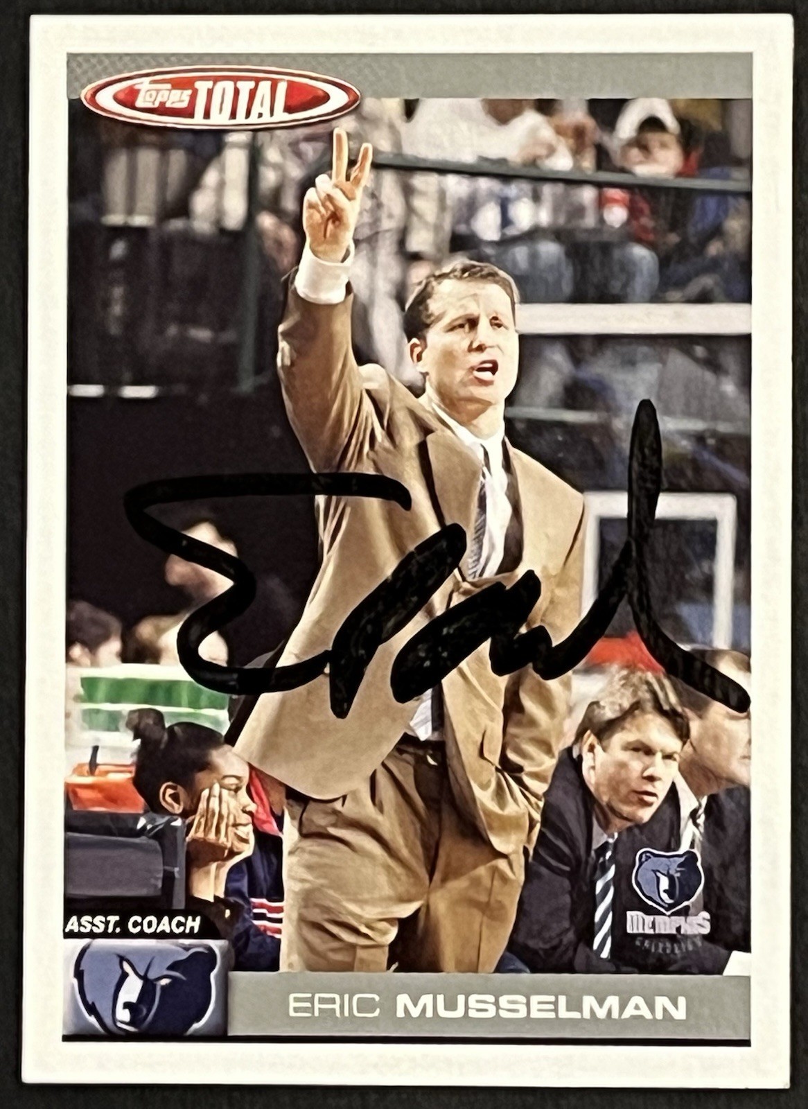 2004-05 Topps Total - Eric Musselman #388 (RC) TTM AUTO 2004-05 Topps Total - Eric Musselman #388 (RC) TTM AUTO
