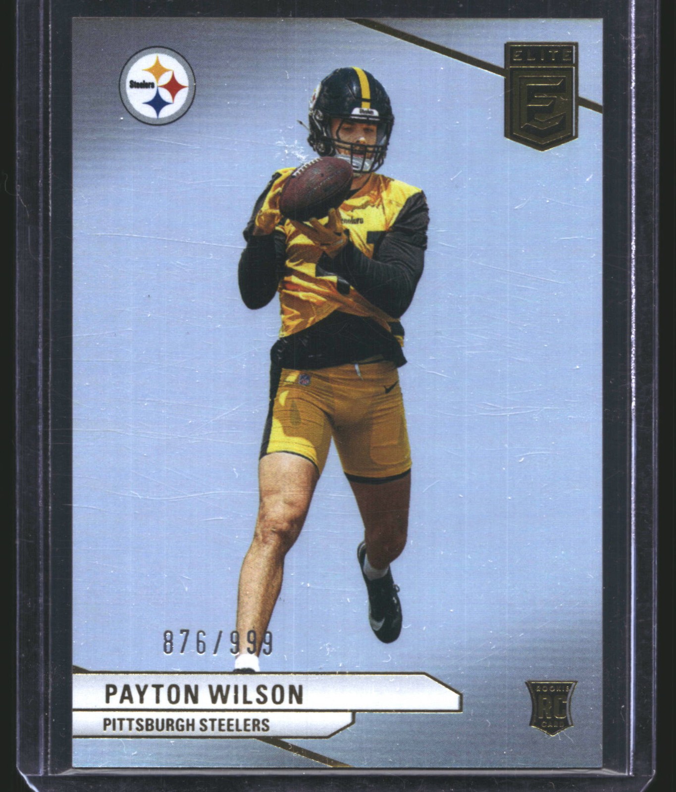 Payton Wilson 2024 Donruss Elite RC SP Pittsburgh Steelers #/999
