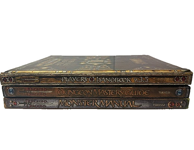 D&D 3.5 Corebook Set Player\'s Handbook, Dungeon Master\'s Guide, Monster Manual D&D 3.5 Corebook Set Player\'s Handbook, Dungeon Master\'s Guide, Monster Manual