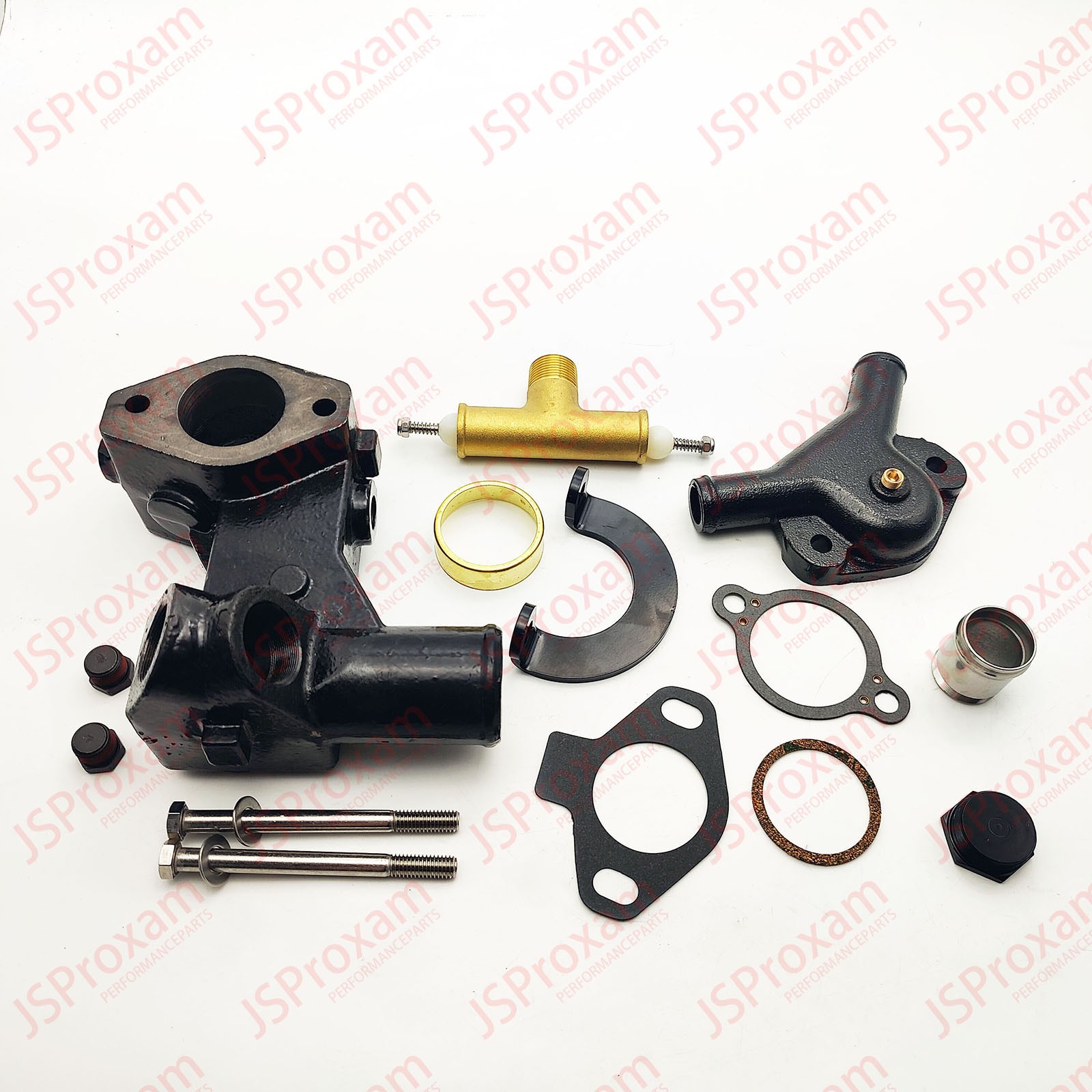 Replaces Fits Mercruiser 4.3L-5.7L Thermostat Housing 87290A23 16413A3 16413A9