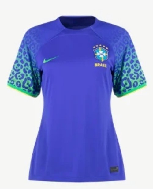 (Woman)2022/23 Fifa world cup Brasil home jersey Qatar 2022
