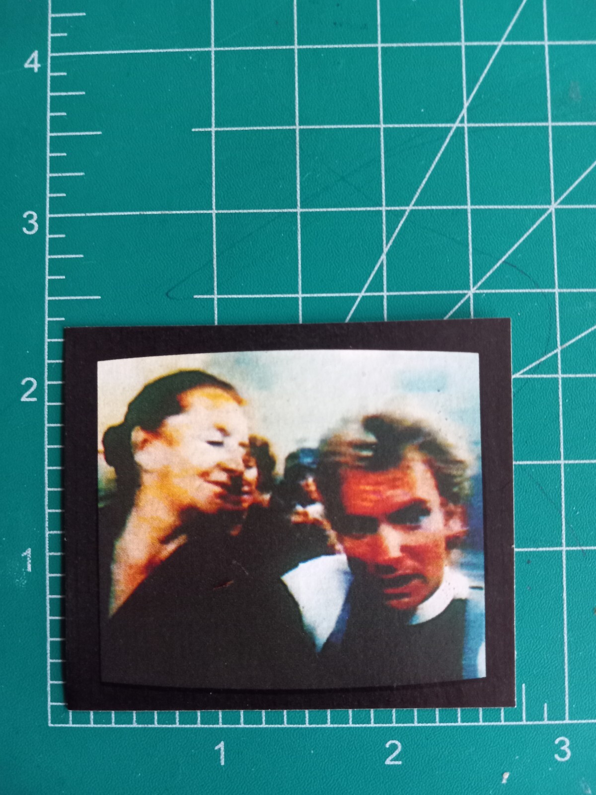 1983 Telesette Videofantasy music mtv Sticker Card THE POLICE STING #40